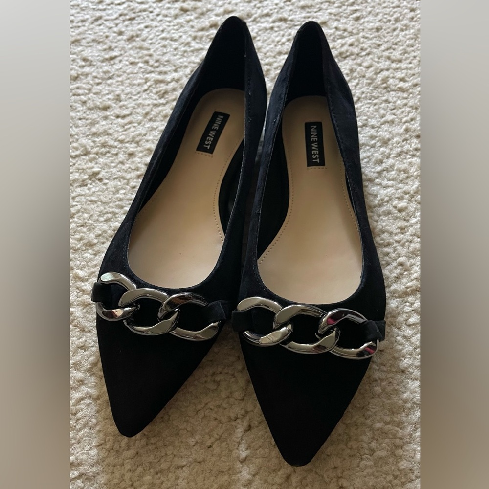 Nine West Brinks Pointy Toe Flats